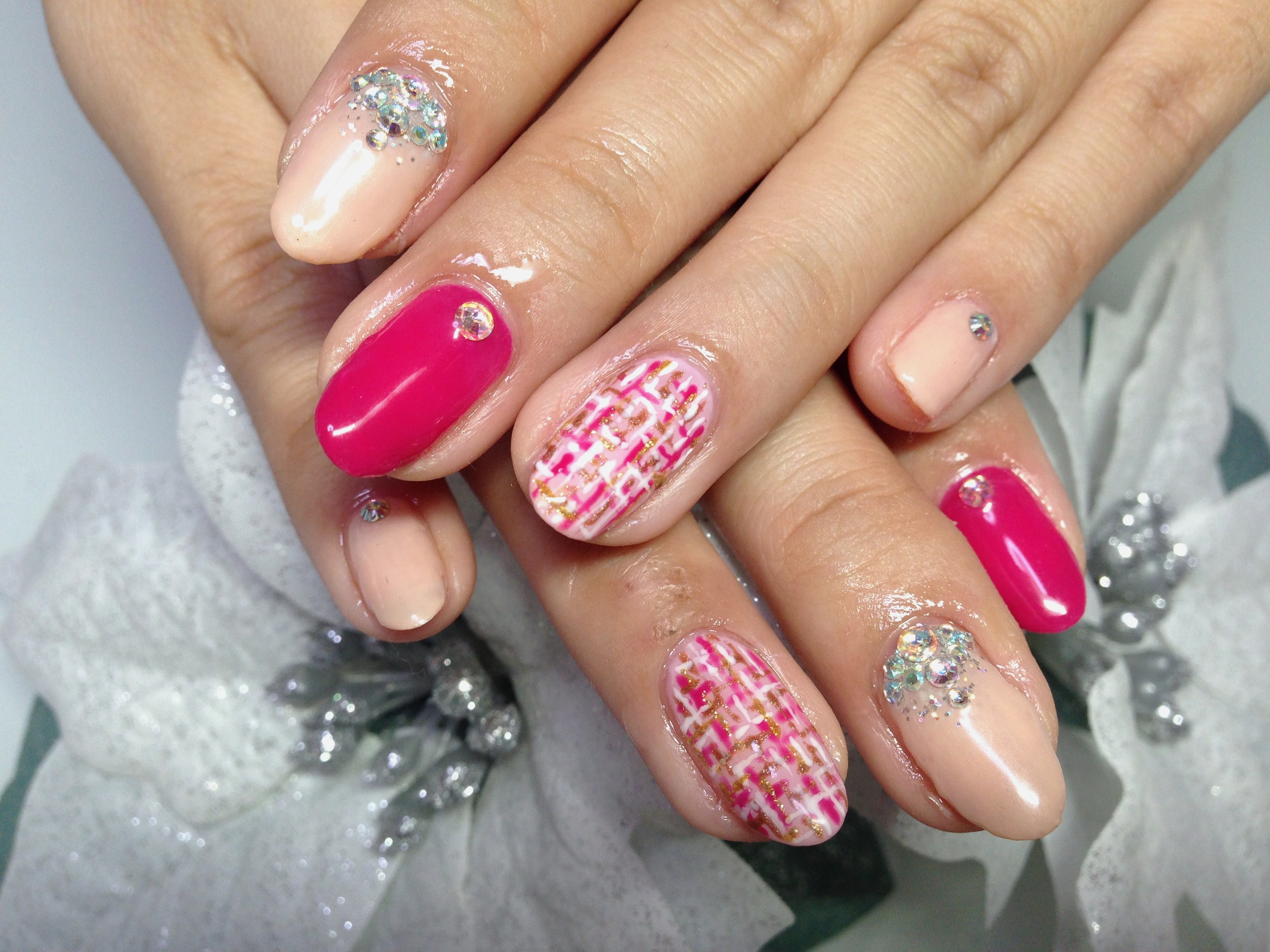 ツイードネイル 京都宇治のネイルサロン ｎａｉｌ ｓａｌｏｎ ｐｌｕｍｓ